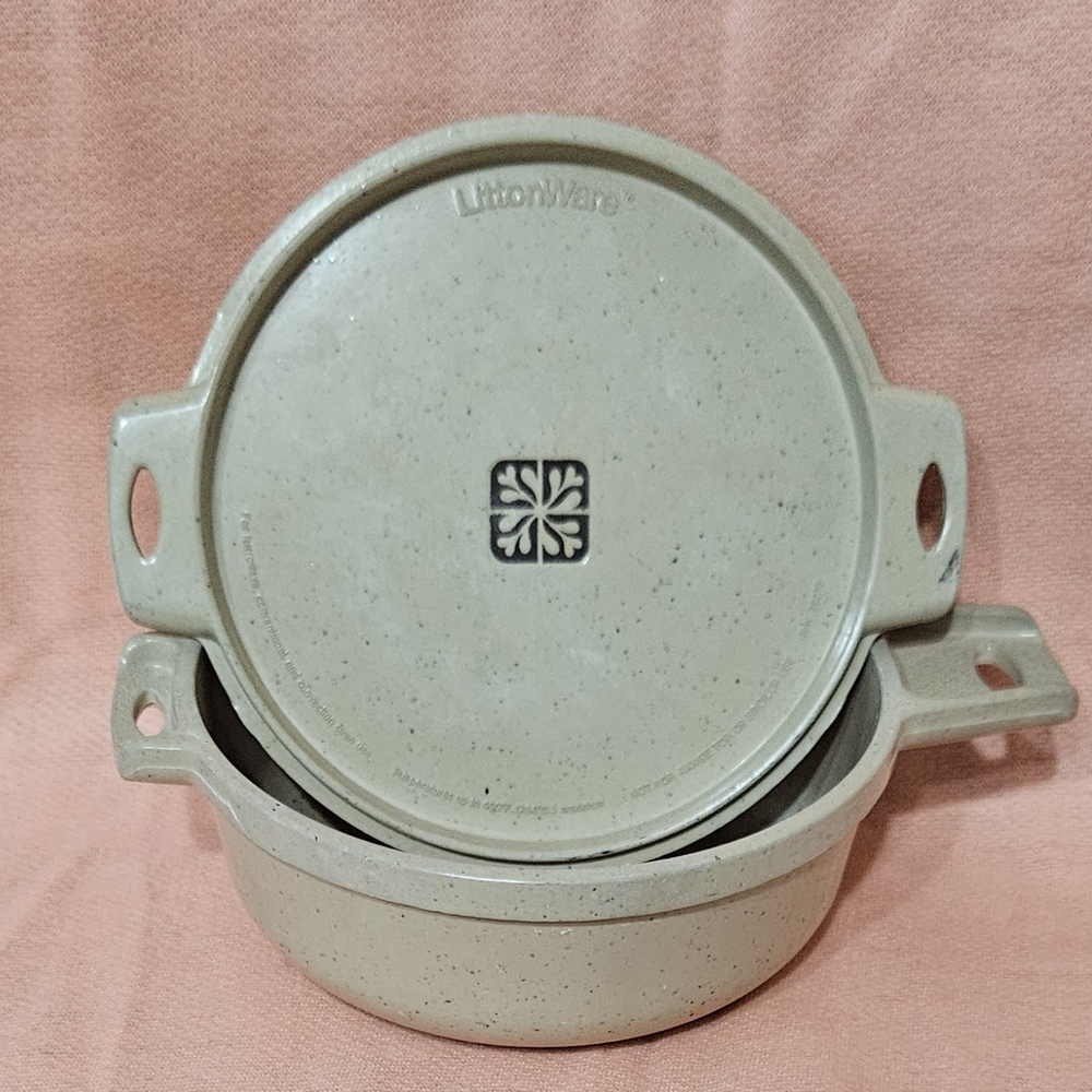 Vintage Littonware Microwave Bowl